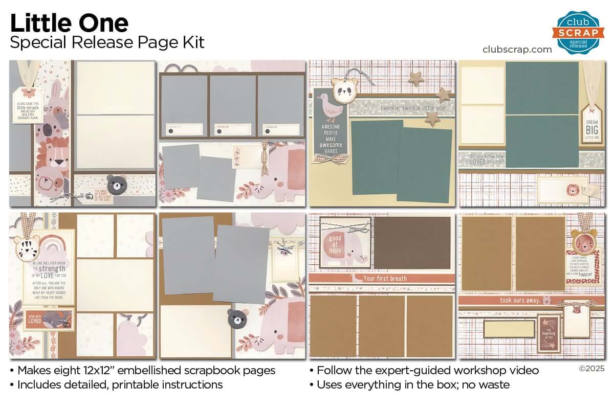 Little One Page Kit