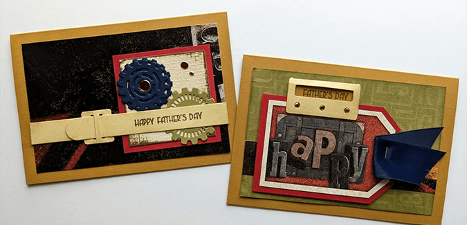 Create a batch of Typeset cards for Father's Day.