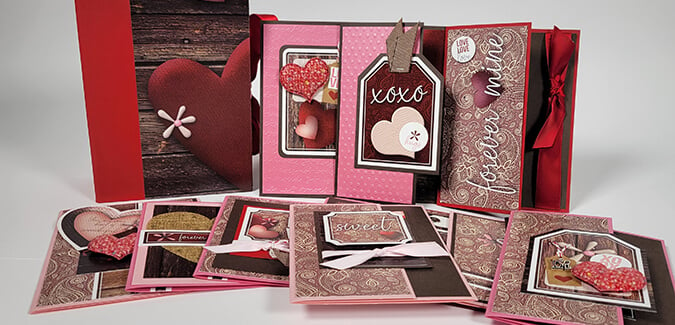 Sweet on You Cards in a Keepsake Box