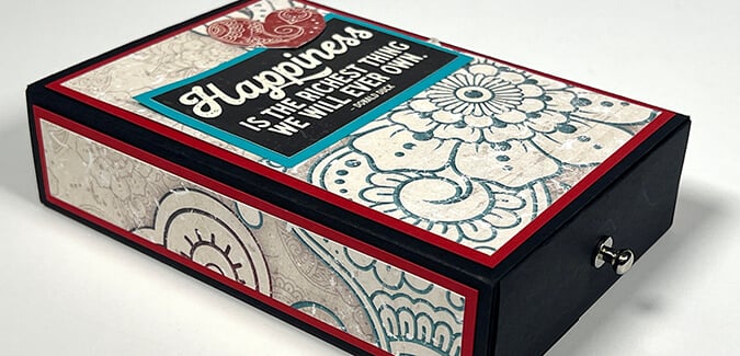VOLUME Craft Along - Bandana Accordion Book in a Box