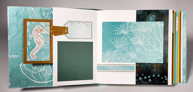 Create a Reef Podium Book to document a special vacation.
