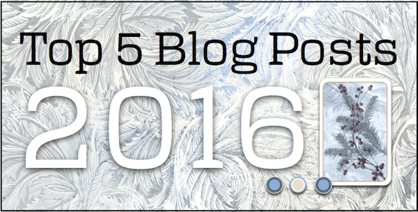 Club Scrap's Top Five Blog Posts of 2016