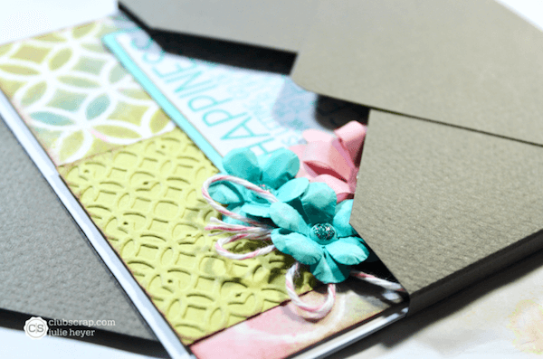 Envelope Box tutorial for dimensional cards.