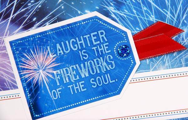 Firecracker Page Kit - Baby, you're a firework!