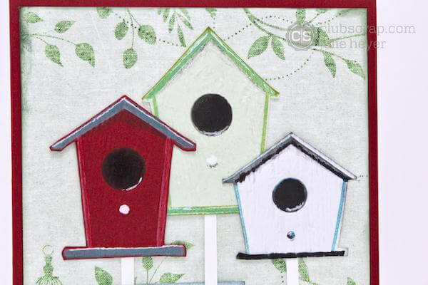 Birdhouses Card - Build a 
