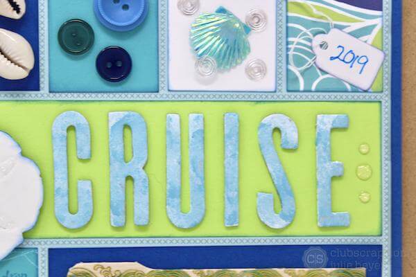 Cruise Clipboard Collage with the High Tide Collection!