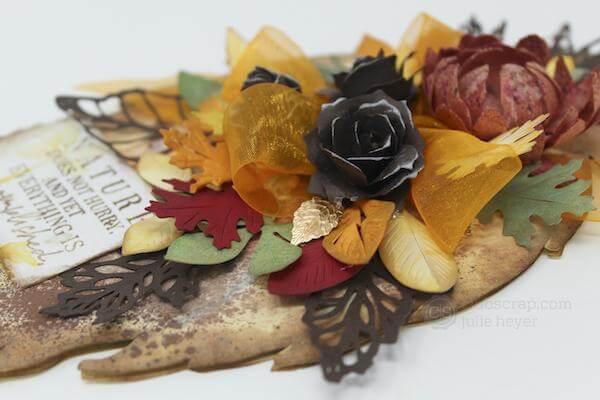 Leaf Wall Hanging featuring the Falling Leaves collection.