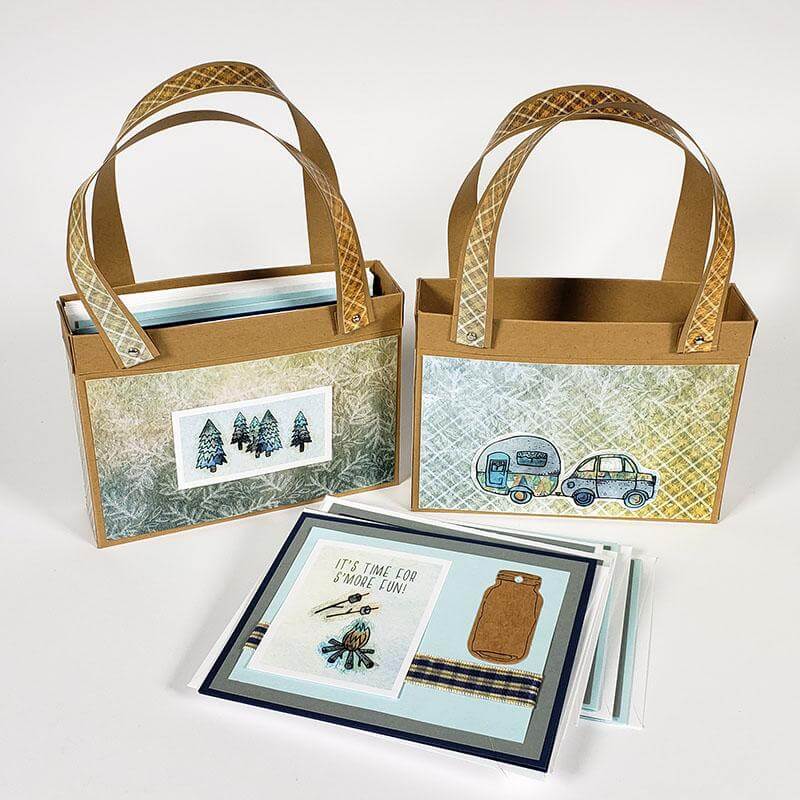 Deluxe Card Formula 7 - A Tote-ally awesome gift idea!