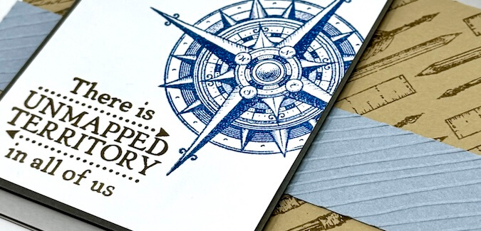 Cartography Stamps - Take a tour of my card samples!
