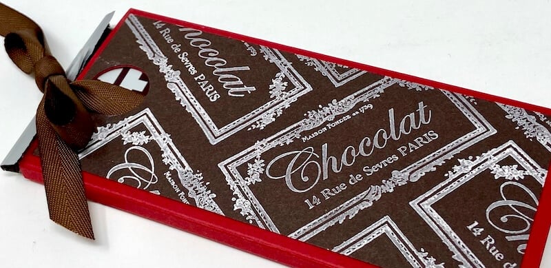 Chocolate Bar Holder - A sweet little gift!