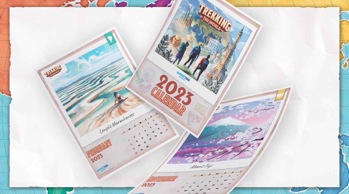 Free Printable 2023 Calendar to Celebrate World Travel