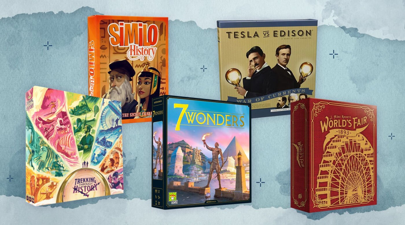 History Board Games That Take You On a Trip Through Time