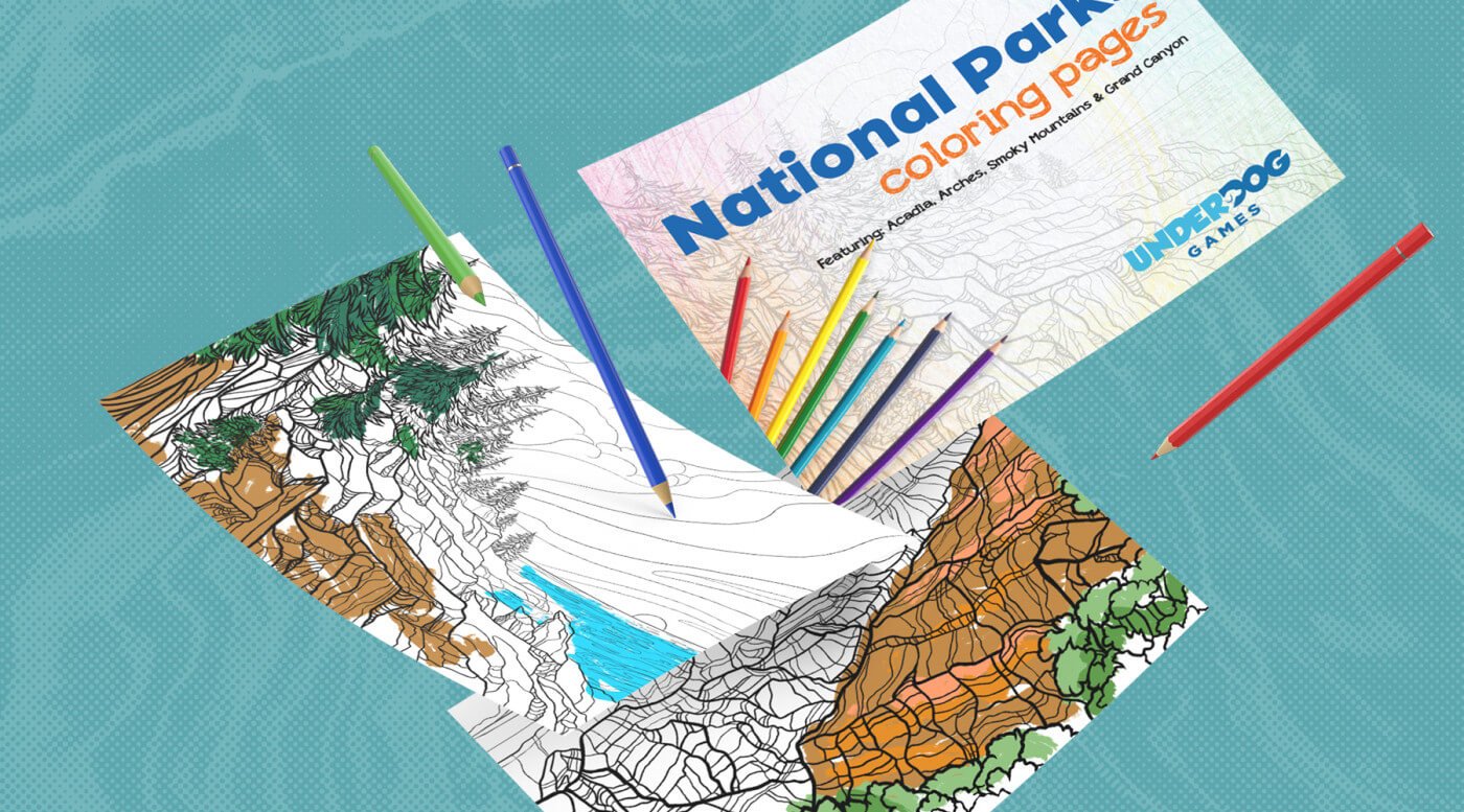 Free Printable National Parks Coloring Pages