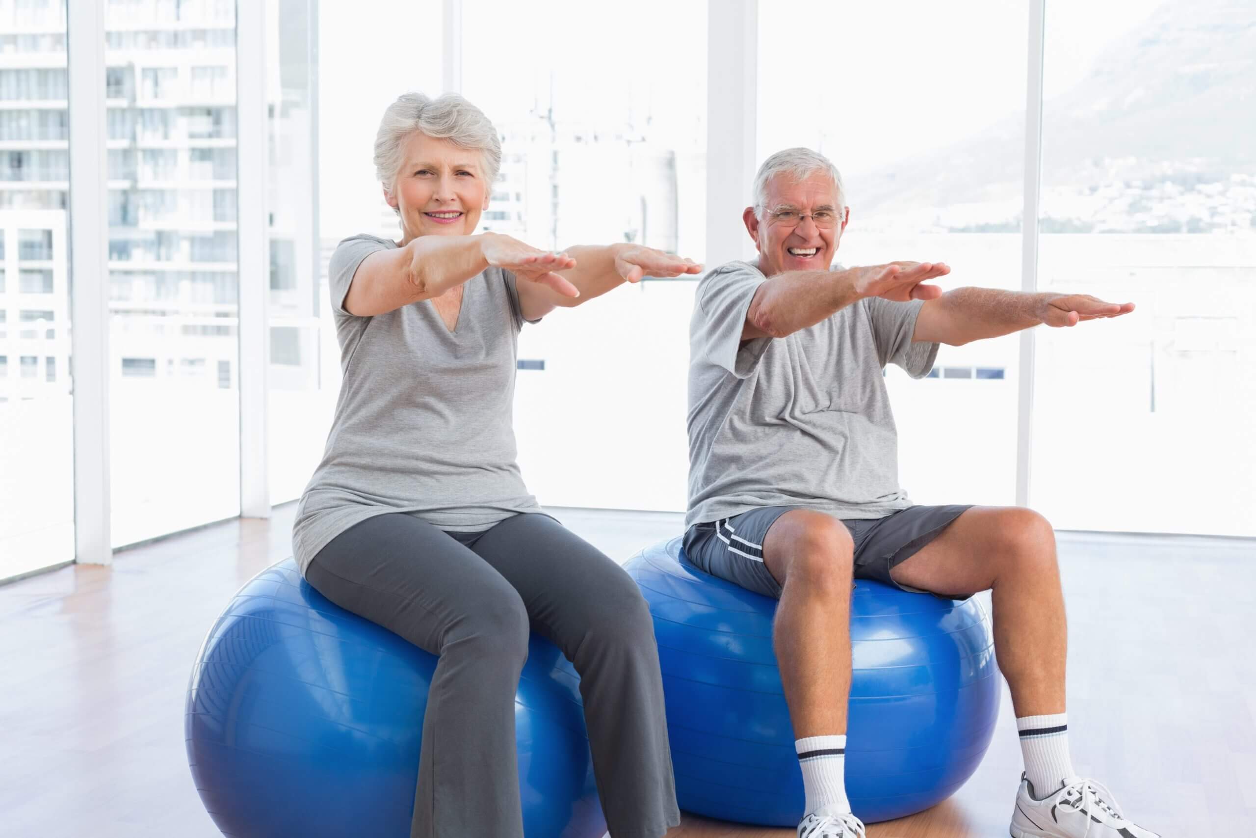 Stability Ball Exercises for Seniors