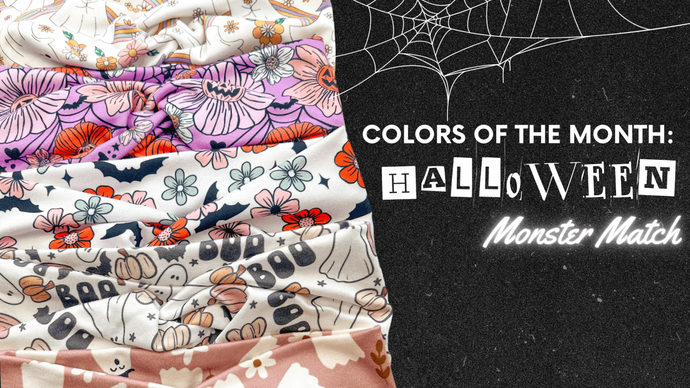 Colors of the Month: Halloween Monster Match