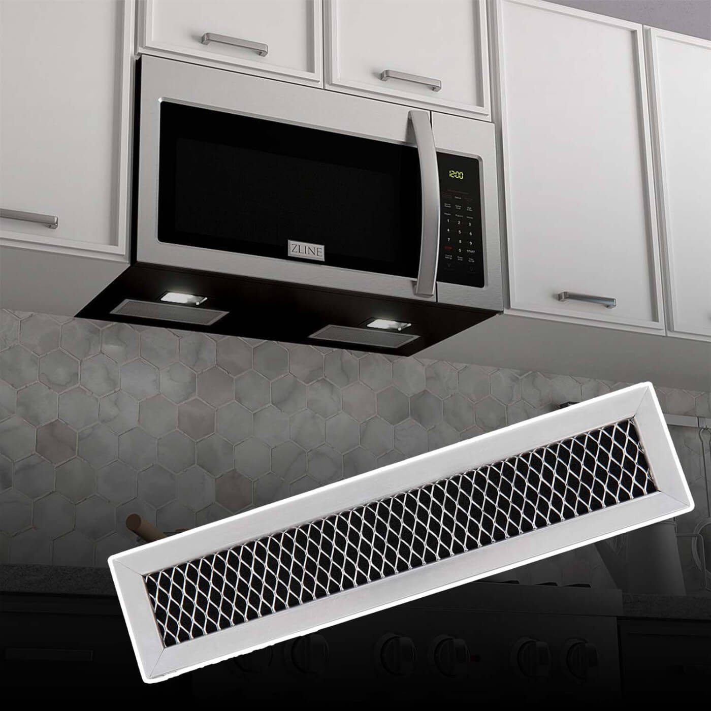 How to Replace Charcoal Filters on ZLINE Over-the-Range Microwaves