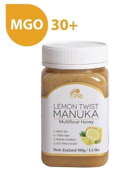 Manuka Honey Infused with Flavorful Lemon Twist