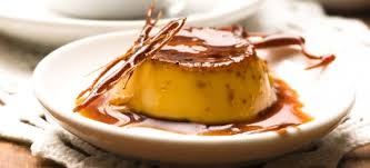 Manuka Honey Flan With Salted Caramel Sauce