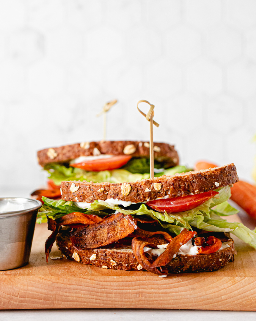 Carrot Bacon BLT