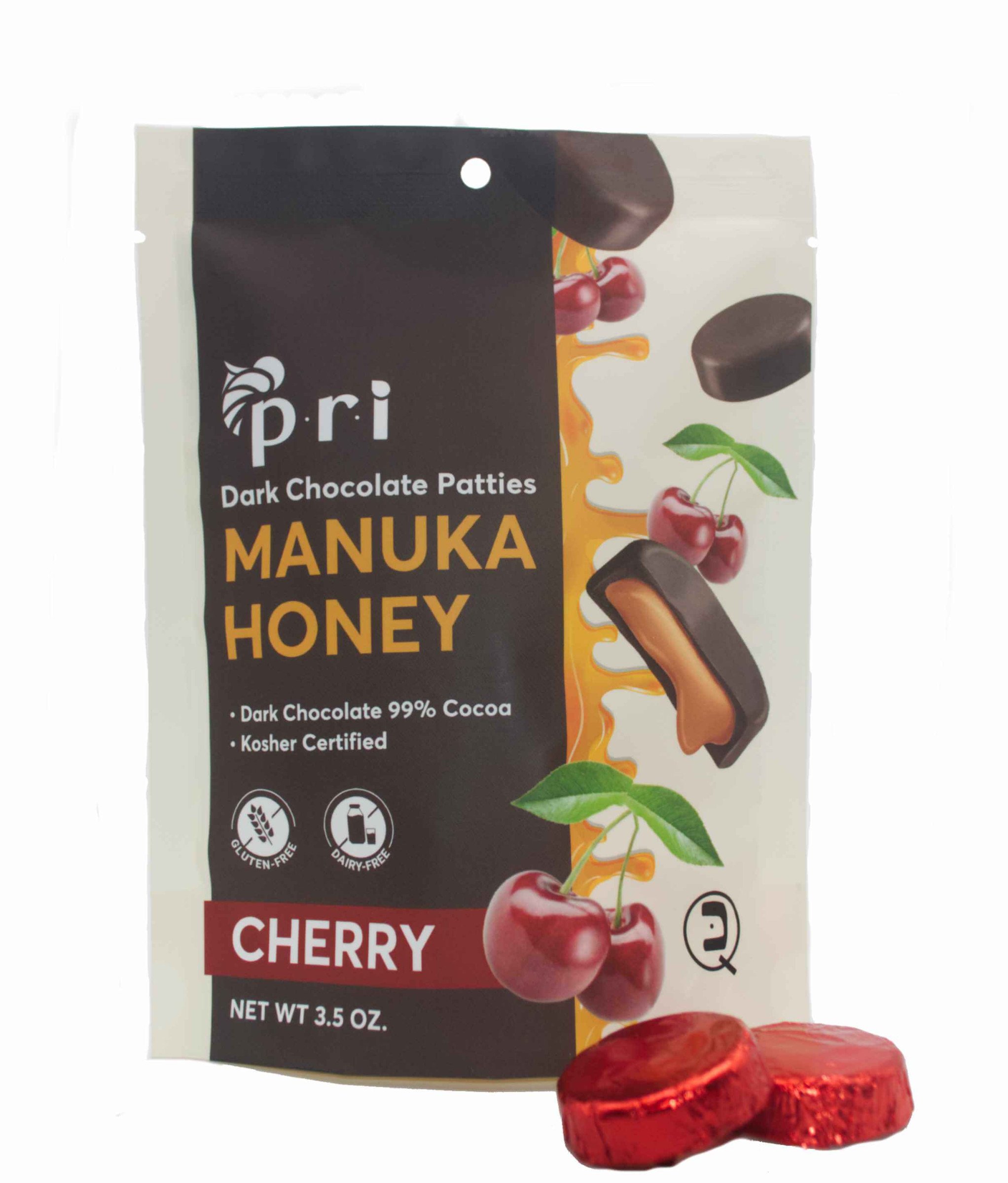 PRI Manuka Honey Cherry Chocolates