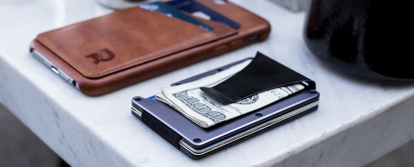 The Ridge Wallet Makes Carrying Your Cards Safe And Light!