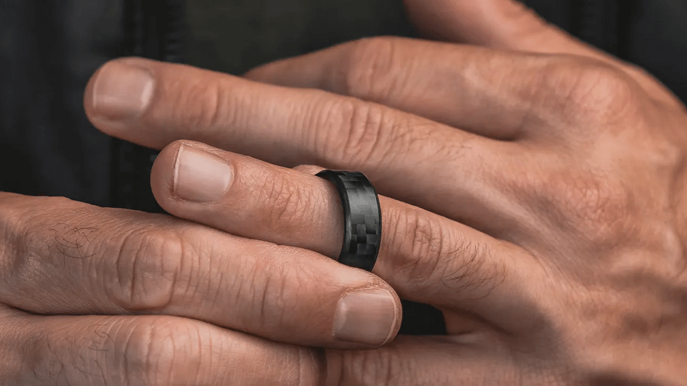The Flex Women's Black Silicone Ring – Modern Gents