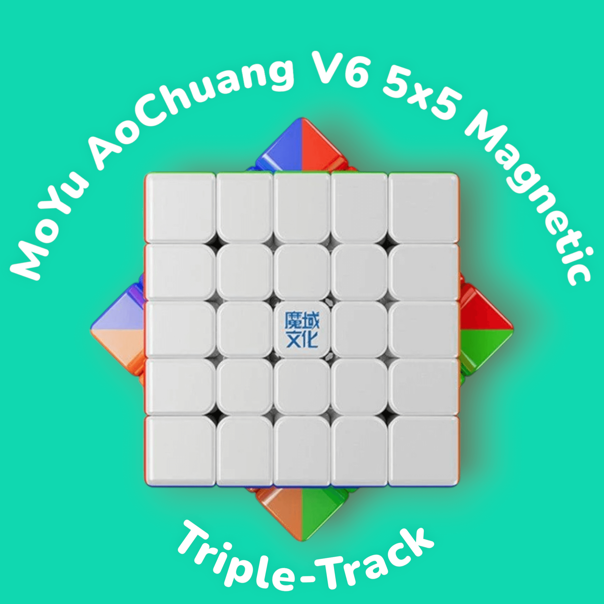 The MoYu AoChuang V6 5x5 Magnetic (Triple-Track UV Coated)