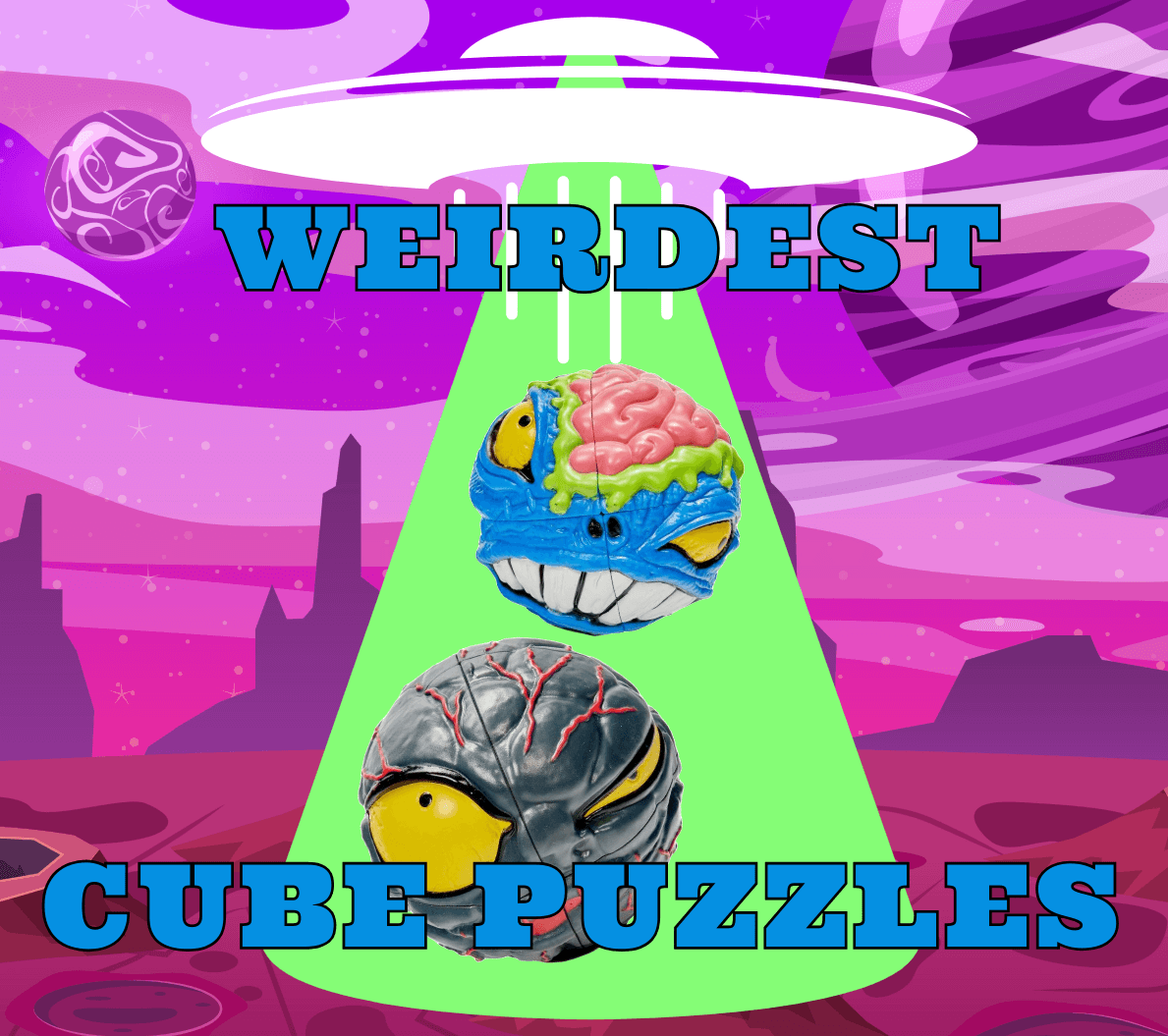 What Are the Weirdest Cube Puzzles?