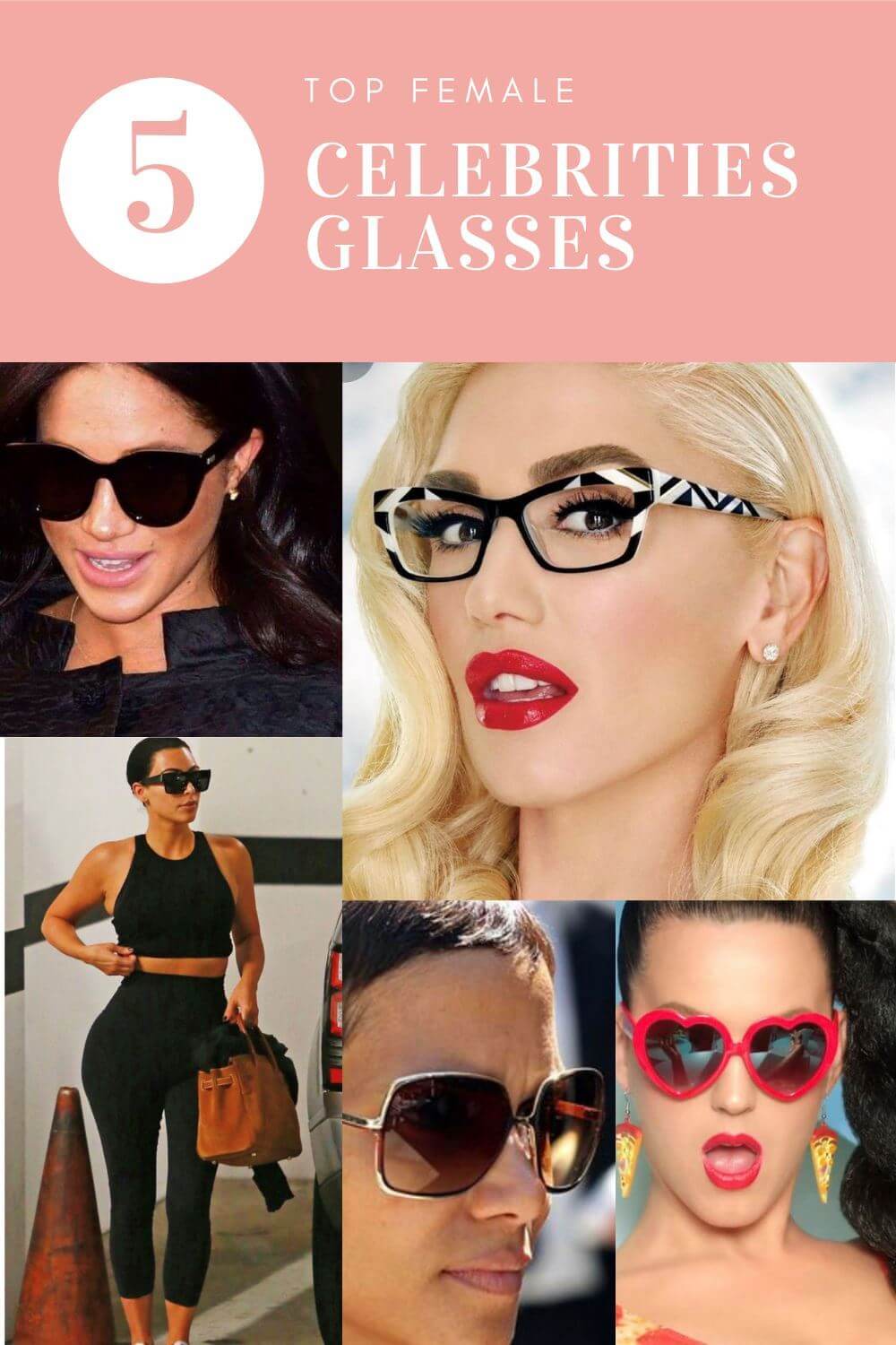 5 Top Female Celebrities Glasses