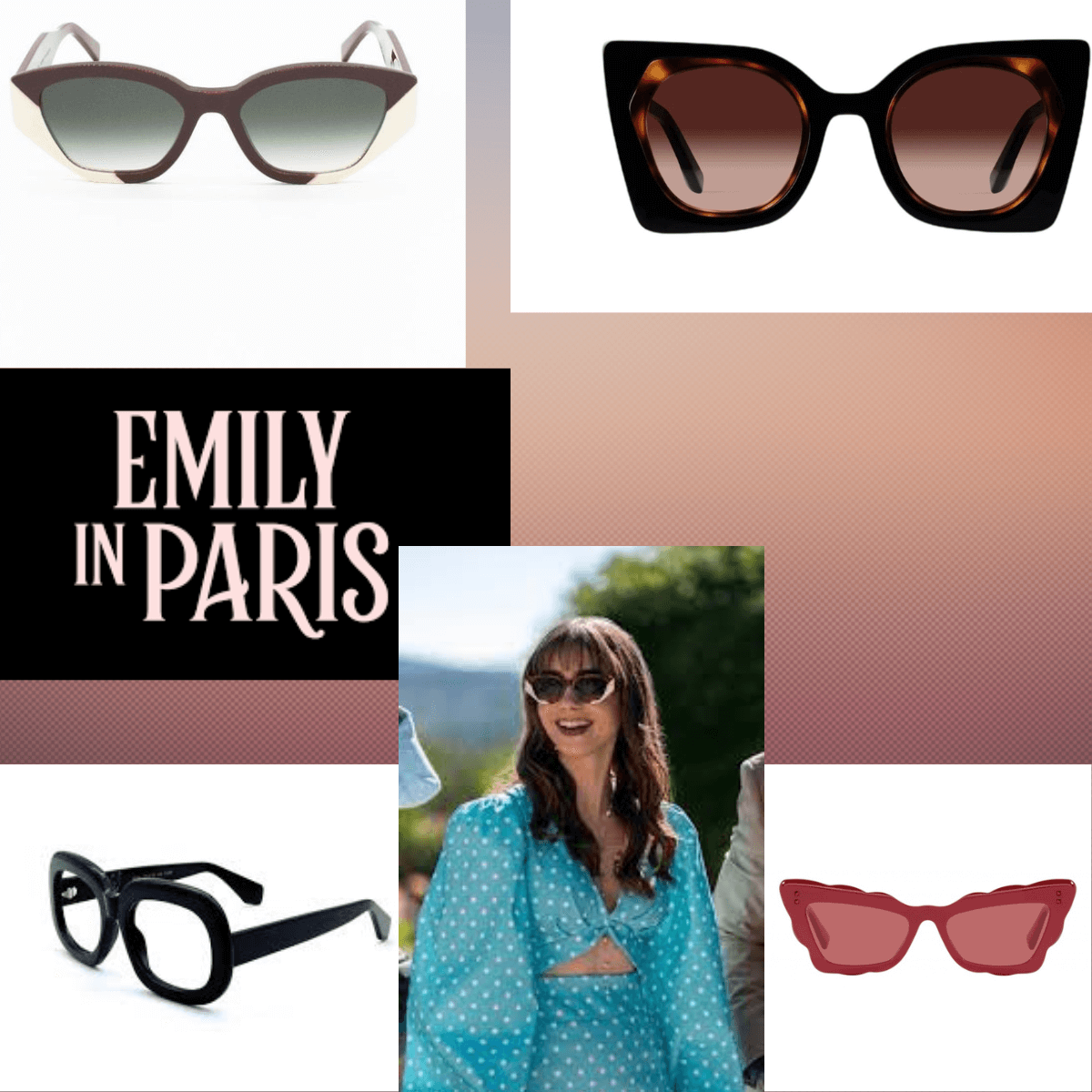 Emily in Paris's Sunglasses Styles: Find Your Look