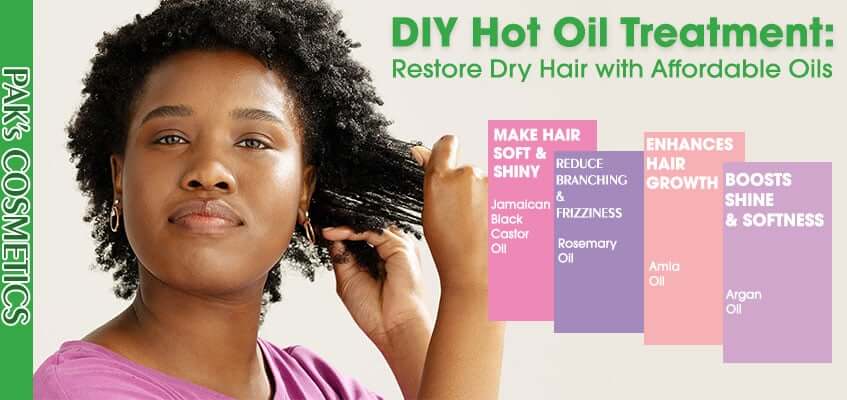 DIY Hot Oil Treatment: Restore Dry Hair with Affordable Oils