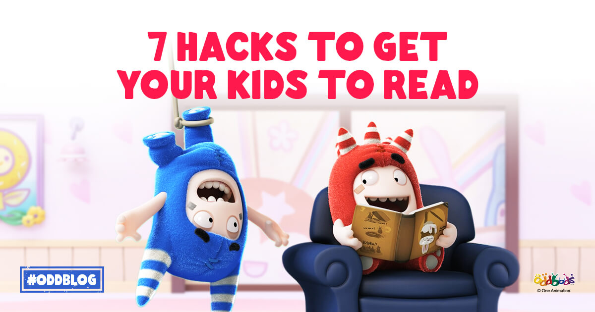 7 Hacks To Get Your Kids To Read!