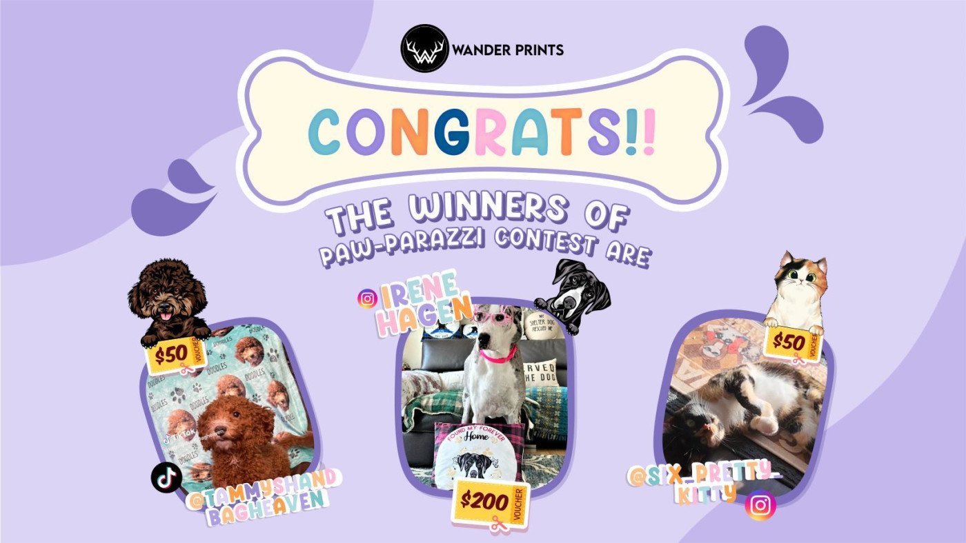 Announcing The Winner of Paw-parazzi Contest