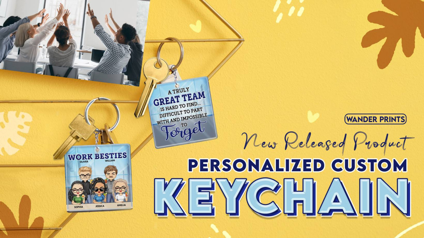 New Released Product - Personalized Custom Keychain