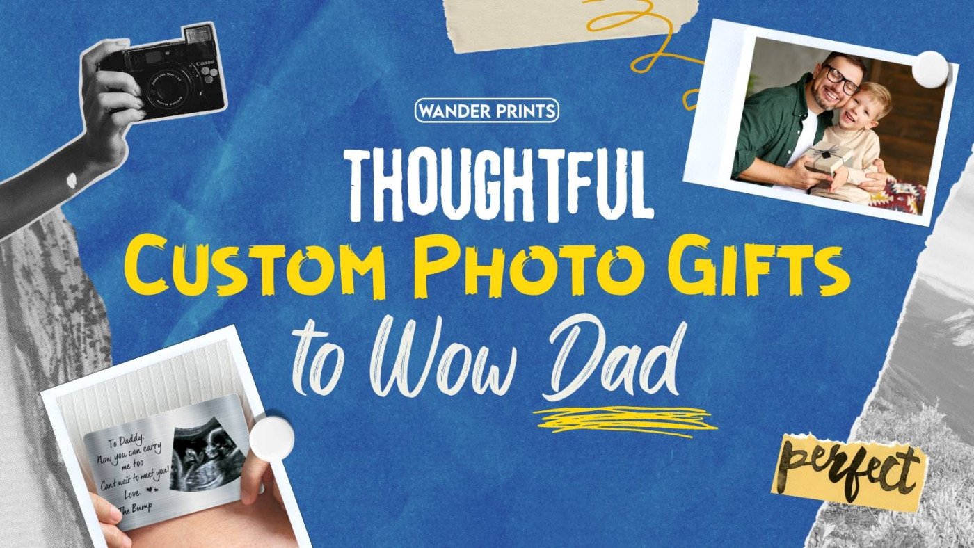 Thoughtful Custom Photo Gifts to Wow Dad
