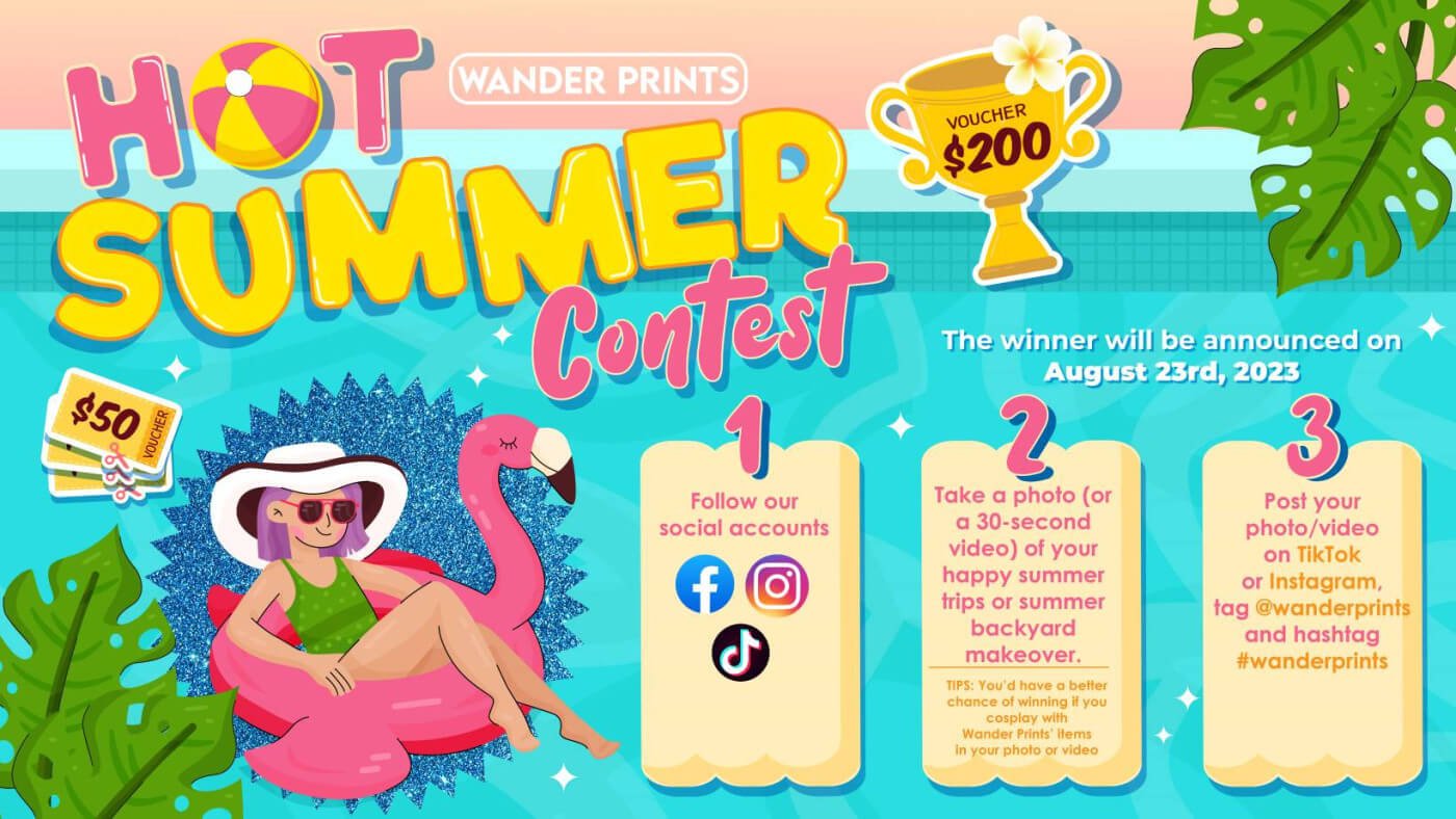 Wander Prints Summer Vibe Contest 2023