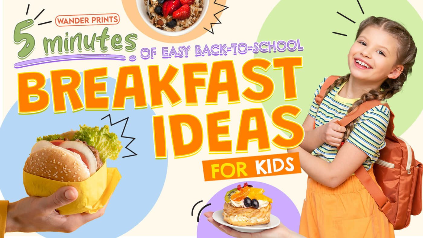 5 Minutes Easy Back-to-School Breakfast Ideas for Kids