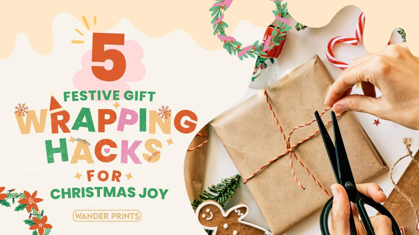 5 Festive Gift Wrapping Hacks for Christmas Joy