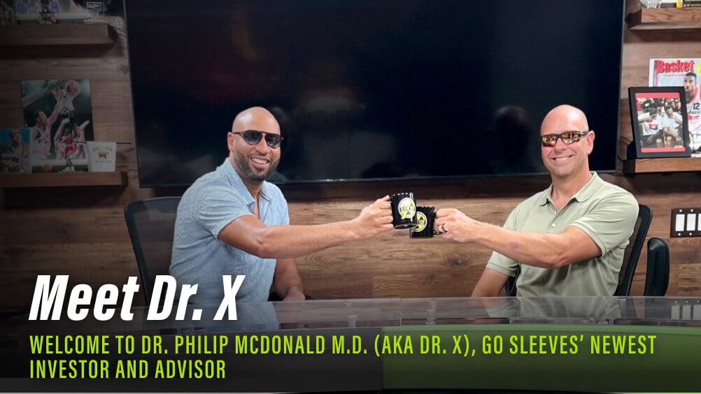 Philip McDonald M.D. (Dr. X) Joins the GO Sleeves Team