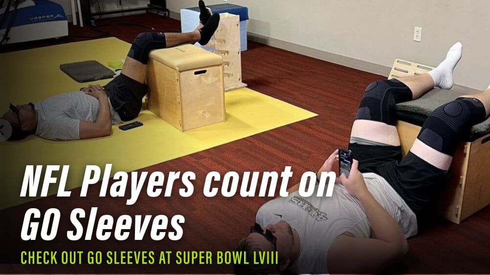 Recover like an NFL Pro with GO Sleeves