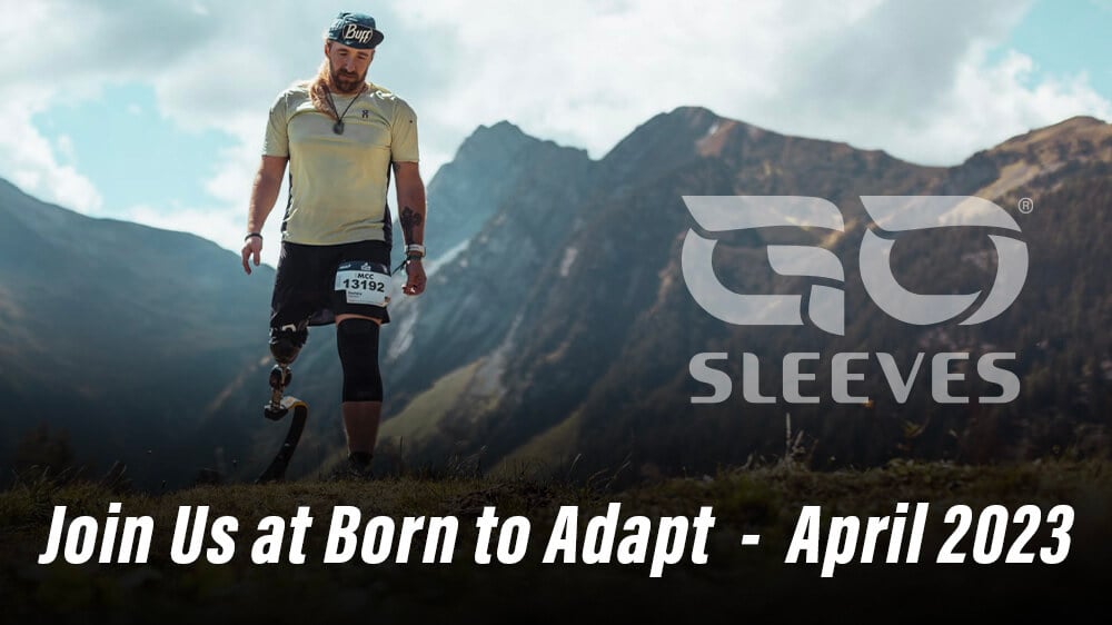 GO Sleeves Supports Born to Adapt with Pro Adaptive Runner Zachary Friedley