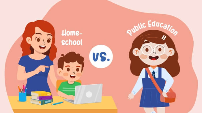 home education vs school education