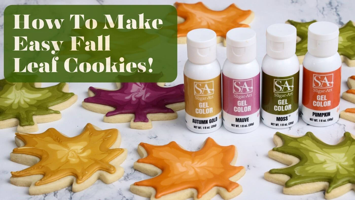 How To Make Easy Fall Leaf Cookies