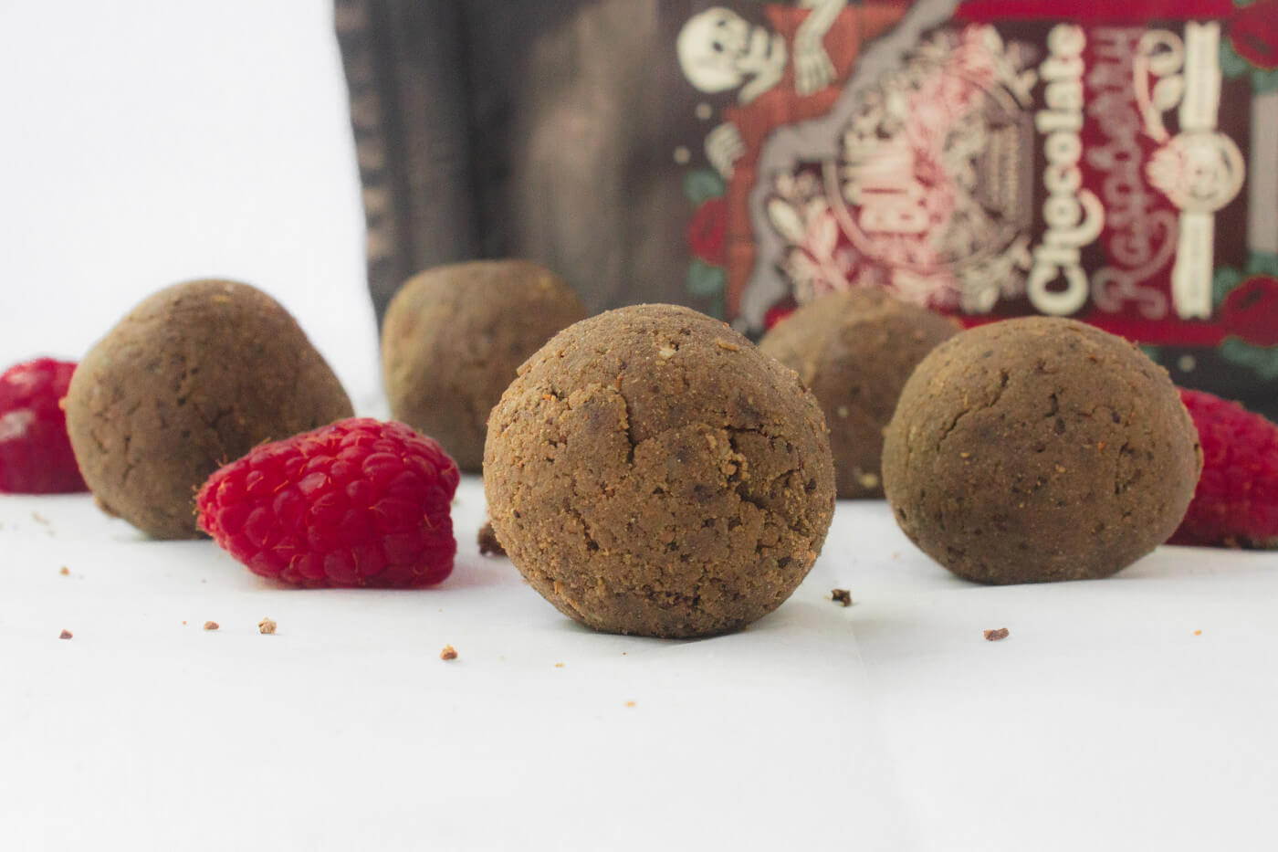 Recipe: No-Bake Chocolate Raspberry Protein Truffles