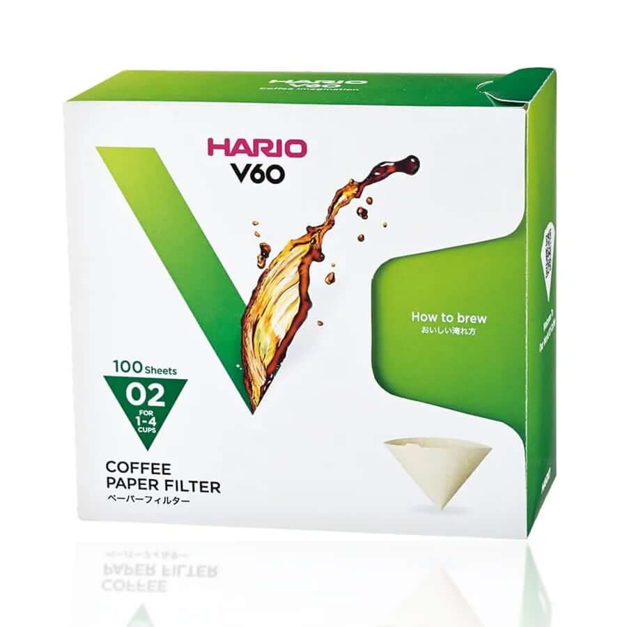 Paper Coffee Hario V60 Filters | 100 Count