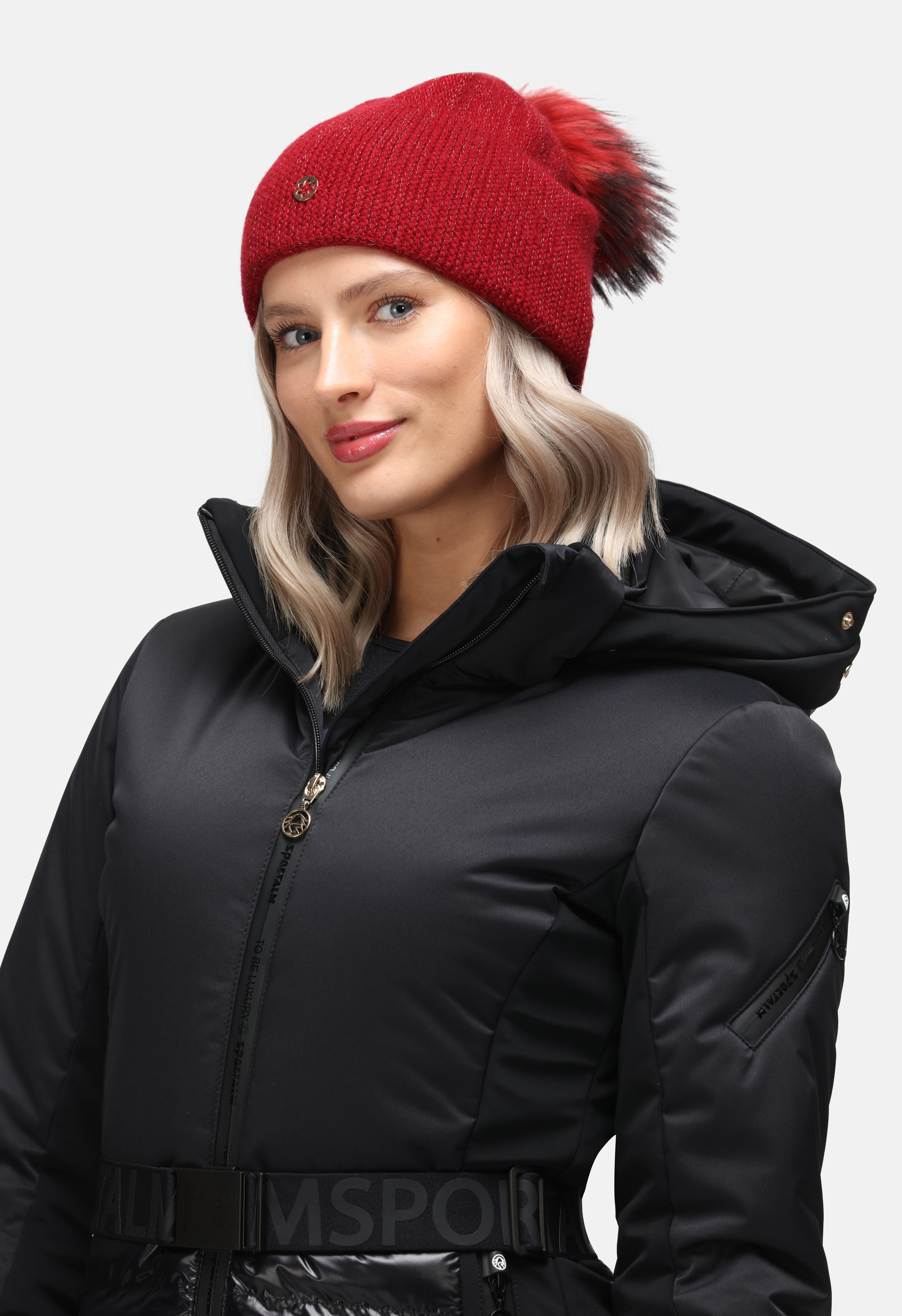 Christmas Gifts under £50 for Women Skiers pompom beanie hat 