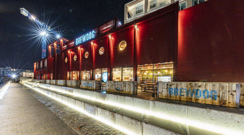 BrewDog Outpost - Industrial Glow Dockside in Dublin