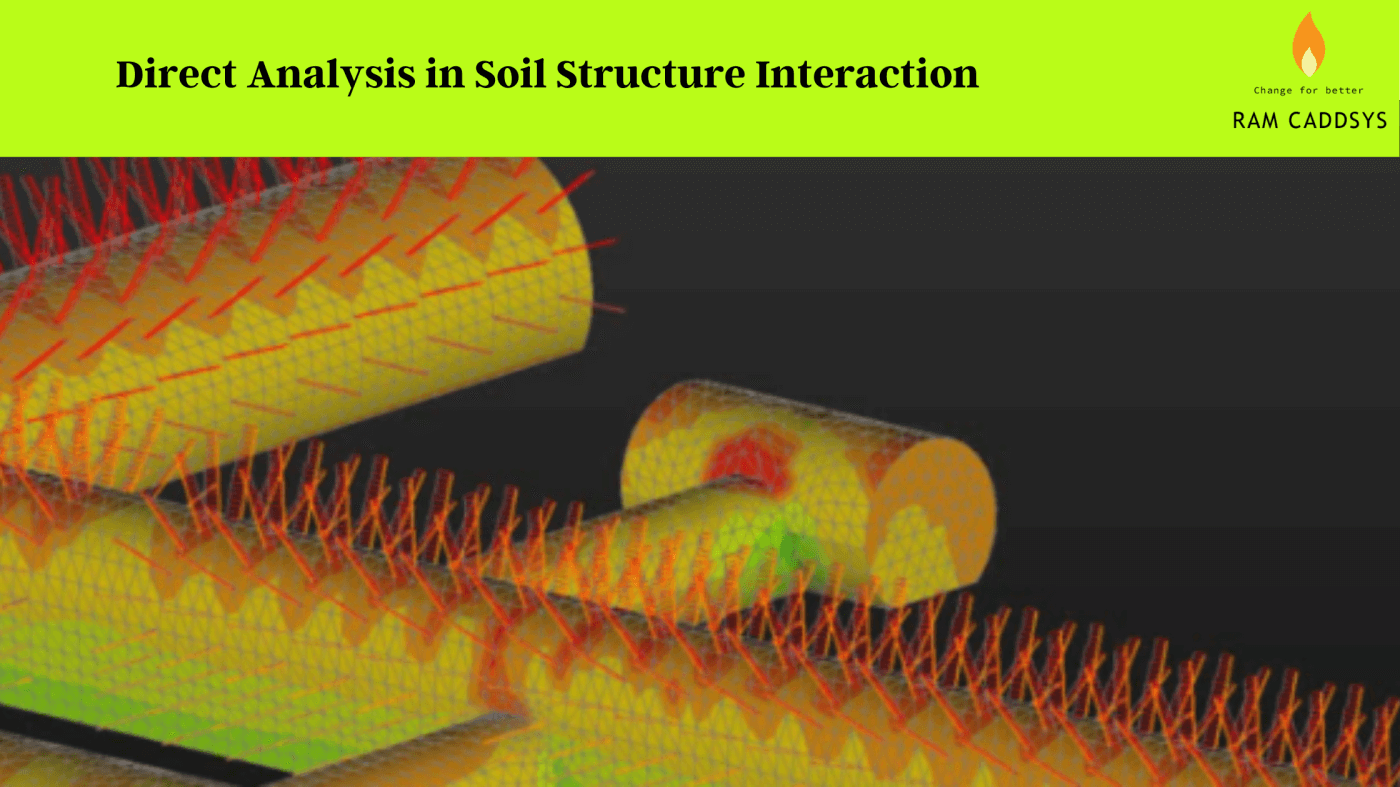 Direct Analysis in Soil Structure Interaction