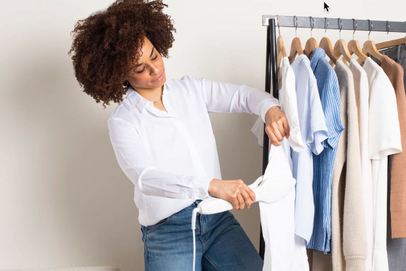 Steaming: How to Use a Garment Steamer - Nori Press
