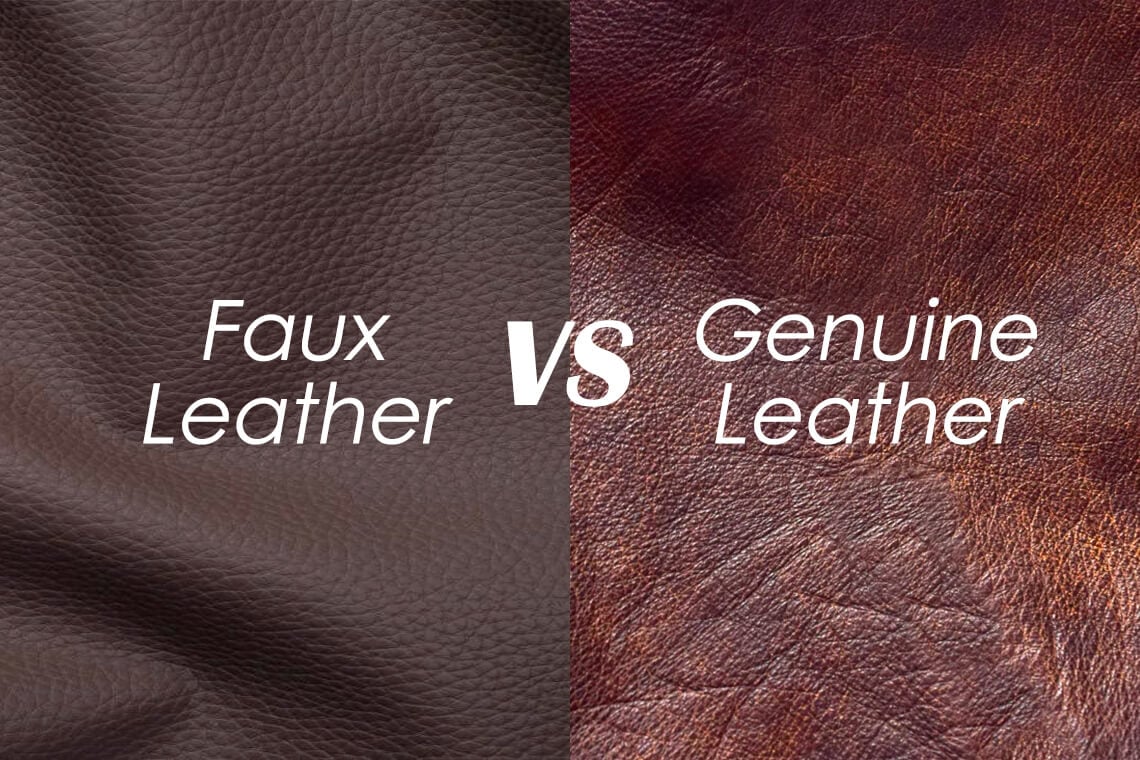 Real Leather vs. Faux Leather